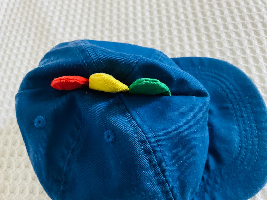 Baby Dinosaur Cap Royal Blue Size 12/18 months - 45 cm – photo 2